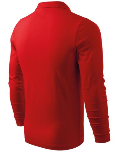 Polokošeľa pánska Single J. LS 211 červená