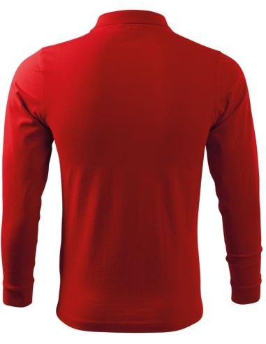 Polokošeľa pánska Single J. LS 211 červená