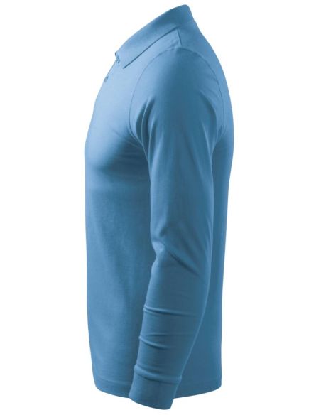 Polokošeľa pánska Single J. LS 211 svetlomodrá