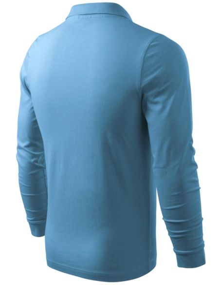 Polokošeľa pánska Single J. LS 211 svetlomodrá