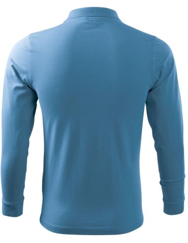 Polokošeľa pánska Single J. LS 211 svetlomodrá