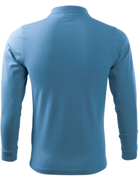 Polokošeľa pánska Single J. LS 211 svetlomodrá