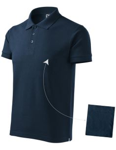 Polokošeľa pánska Cotton 212 tmavomodrá