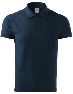 Polokošeľa pánska Cotton 212 tmavomodrá 2