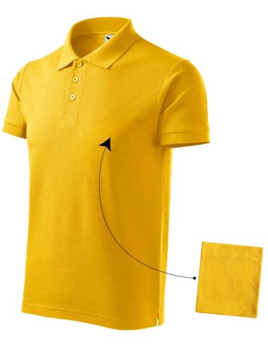 Polokošeľa pánska Cotton 212 žltá