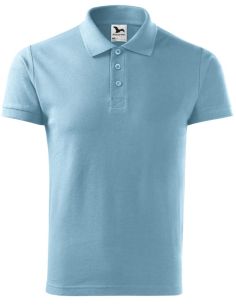 Polokošeľa pánska Cotton 212 nebeská modrá 2
