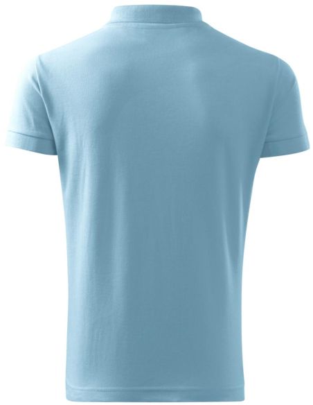 Polokošeľa pánska Cotton 212 nebeská modrá