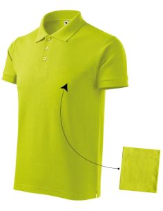 Polokošeľa pánska Cotton 212 limetková