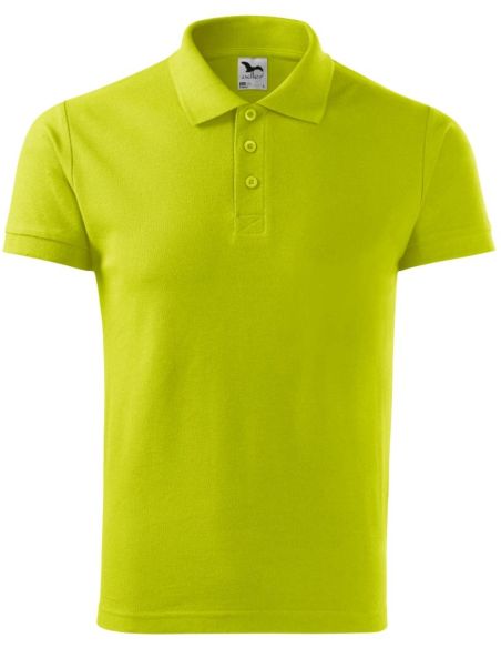 Polokošeľa pánska Cotton 212 limetková