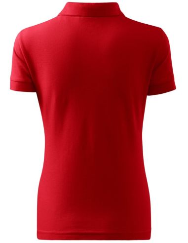 Polokošeľa dámska Cotton 213 červená
