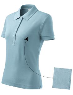 Polokošeľa dámska Cotton 213 nebeská modrá