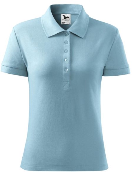Polokošeľa dámska Cotton 213 nebeská modrá