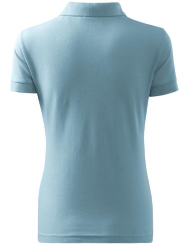 Polokošeľa dámska Cotton 213 nebeská modrá
