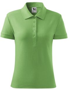 Polokošeľa dámska Cotton 213 hrášková zelená 2