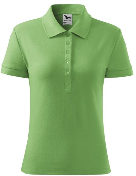 Polokošeľa dámska Cotton 213 hrášková zelená
