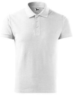 Polokošeľa pánska Cotton Heavy 215 biela 2
