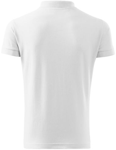 Polokošeľa pánska Cotton Heavy 215 biela