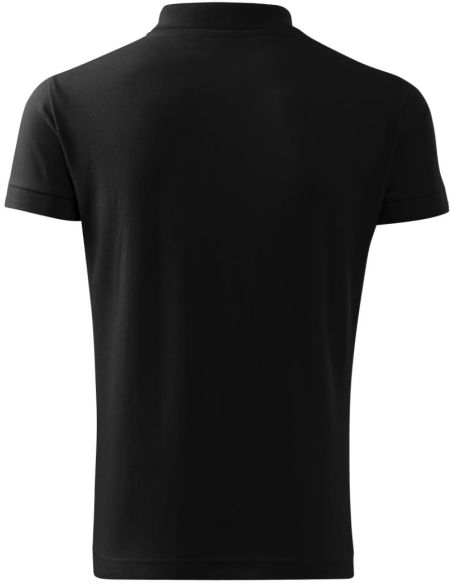 Polokošeľa pánska Cotton Heavy 215 čierna