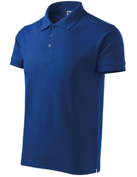 Polokošeľa pánska Cotton Heavy 215 kráľovská modrá