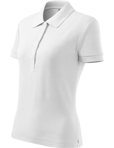 Polokošeľa dámska Cotton Heavy 216 biela