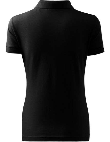 Polokošeľa dámska Cotton Heavy 216 čierna