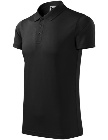 Polokošeľa unisex Victory 217 čierna