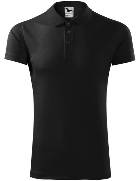 Polokošeľa unisex Victory 217 čierna