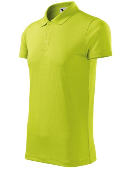 Polokošeľa unisex Victory 217 limetková