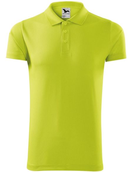 Polokošeľa unisex Victory 217 limetková