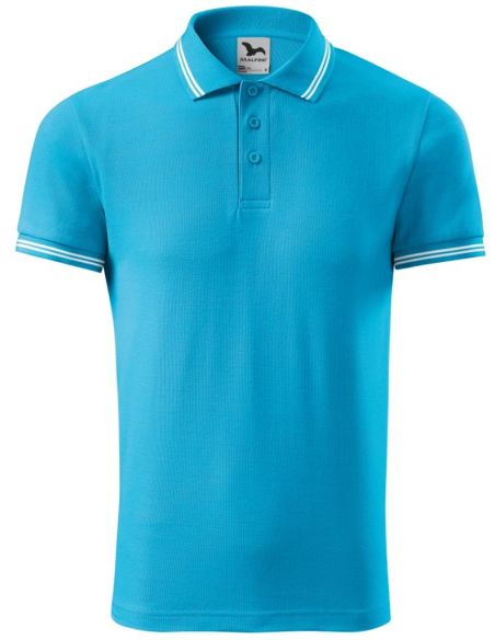 Polokošeľa pánska Urban 219 tyrkysová