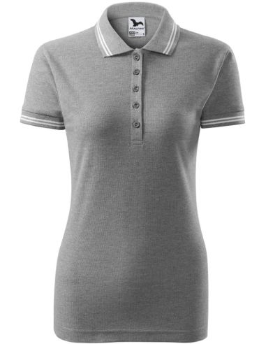 Polokošeľa dámska Urban 220 tmavosivý melír