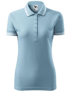 Polokošeľa dámska Urban 220 nebeská modrá 2
