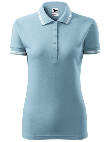 Polokošeľa dámska Urban 220 nebeská modrá