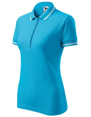 Polokošeľa dámska Urban 220 tyrkysová