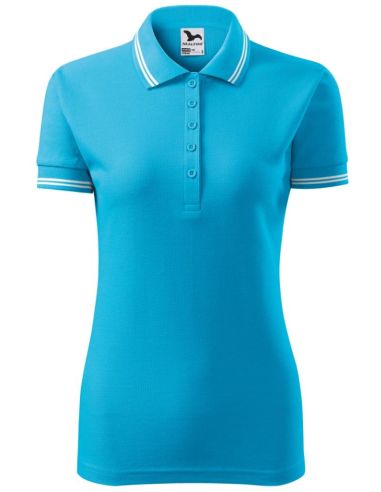 Polokošeľa dámska Urban 220 tyrkysová
