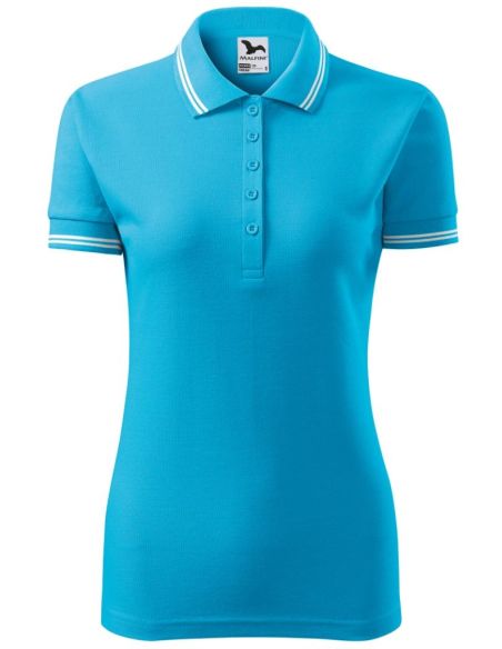 Polokošeľa dámska Urban 220 tyrkysová