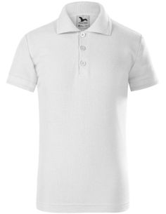 Polokošeľa detská Pique Polo 222 biela 2