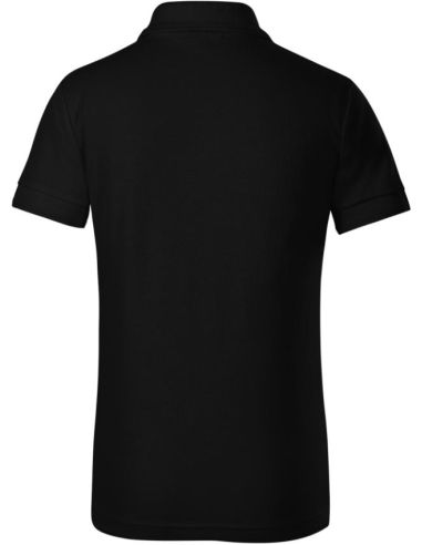 Polokošeľa detská Pique Polo 222 čierna