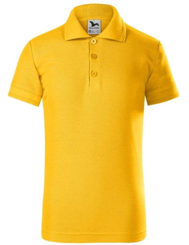 Polokošeľa detská Pique Polo 222 žltá