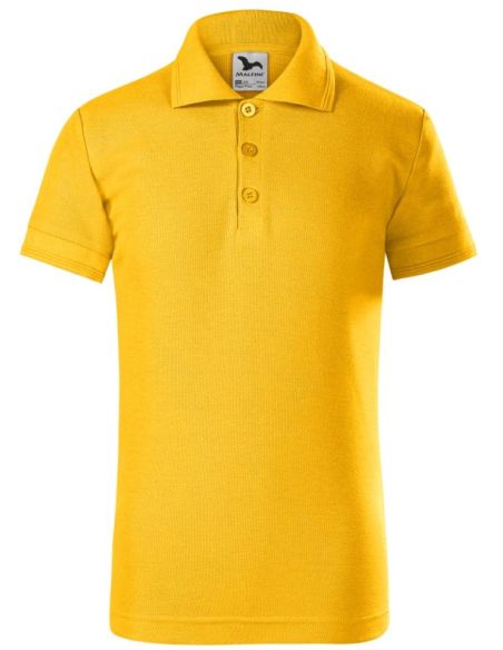Polokošeľa detská Pique Polo 222 žltá
