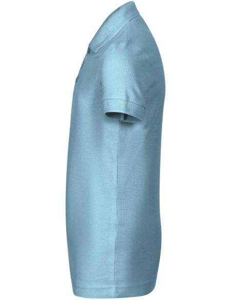 Polokošeľa detská Pique Polo 222 nebeská modrá