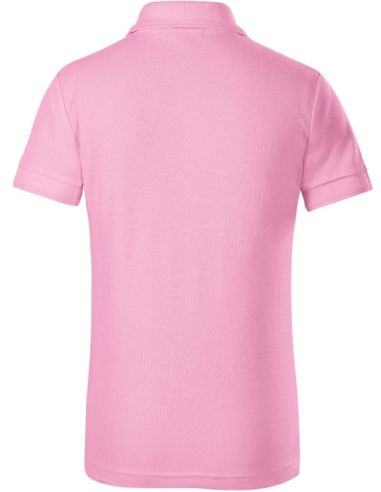 Polokošeľa detská Pique Polo 222 ružová