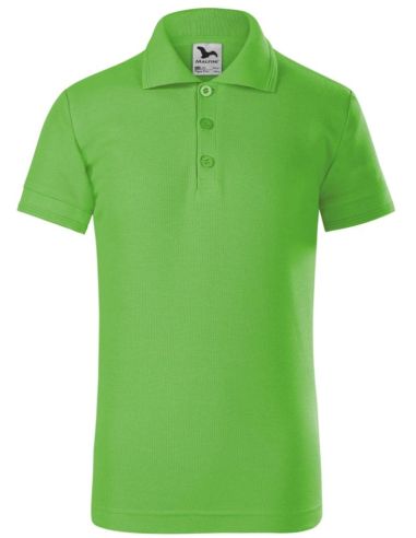 Polokošeľa detská Pique Polo 222 green apple