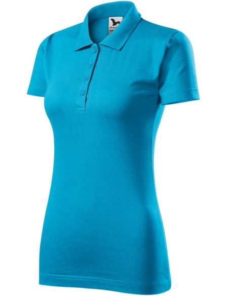 Polokošeľa dámska Single J. 223 tyrkysová