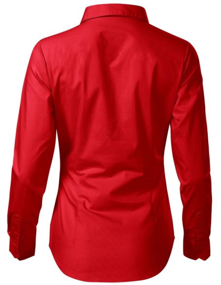 Košeľa dámska Style LS 229 červená