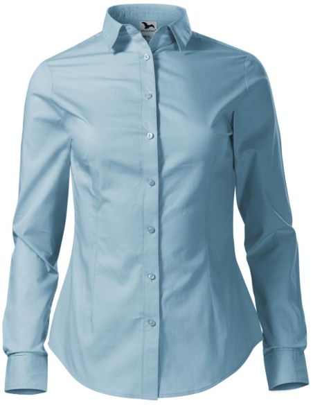 Košeľa dámska Style LS 229 nebeská modrá