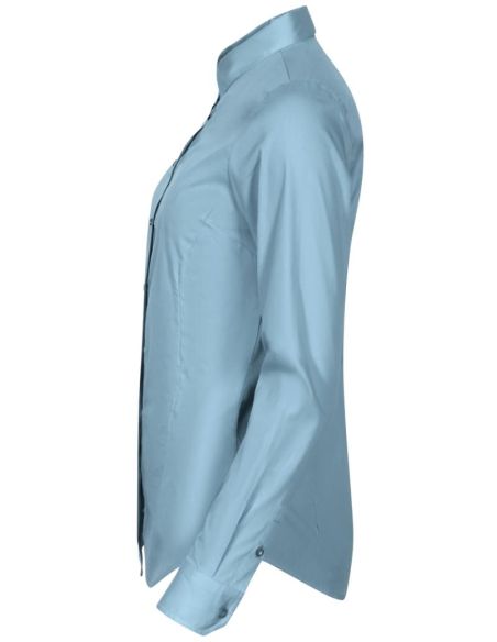 Košeľa dámska Style LS 229 nebeská modrá