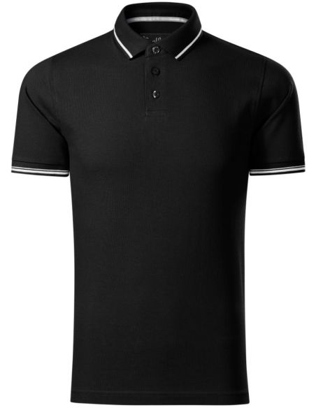 Polokošeľa pánska Perfection plain 251 čierna