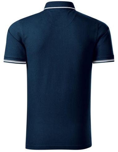 Polokošeľa pánska Perfection plain 251 tmavomodrá