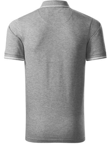 Polokošeľa pánska Perfection plain 251 tmavosivý melír